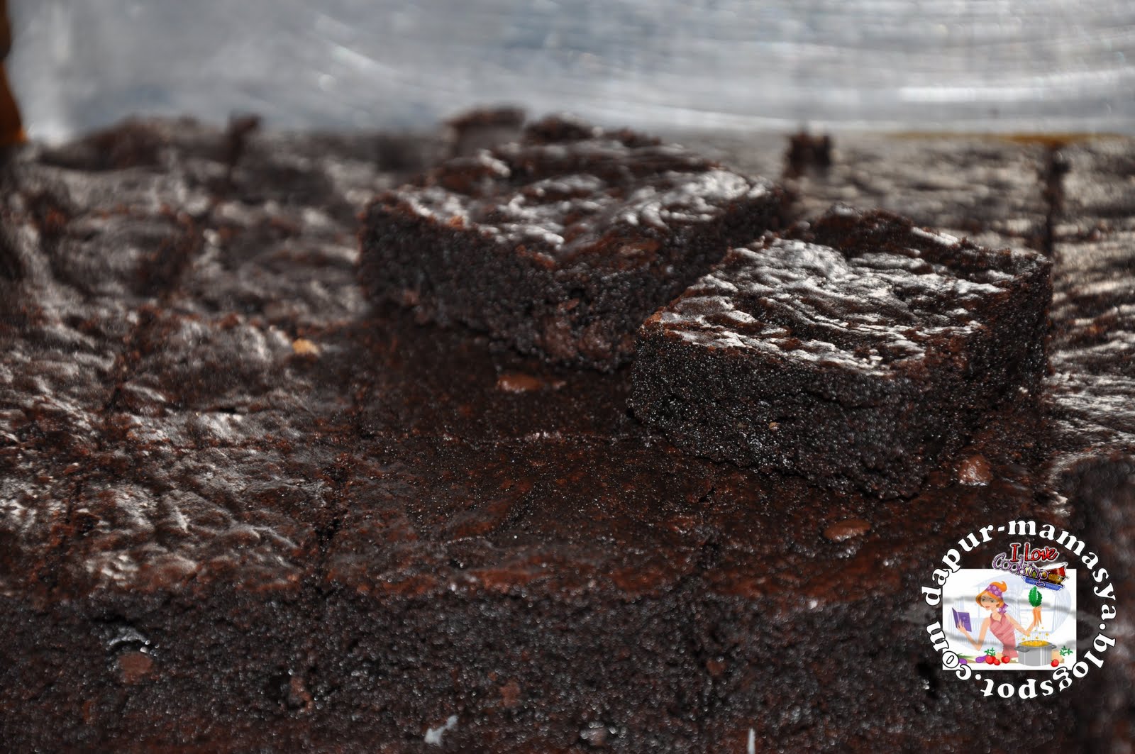 Dapur Mamasya: Rich Double Chocolate Brownies