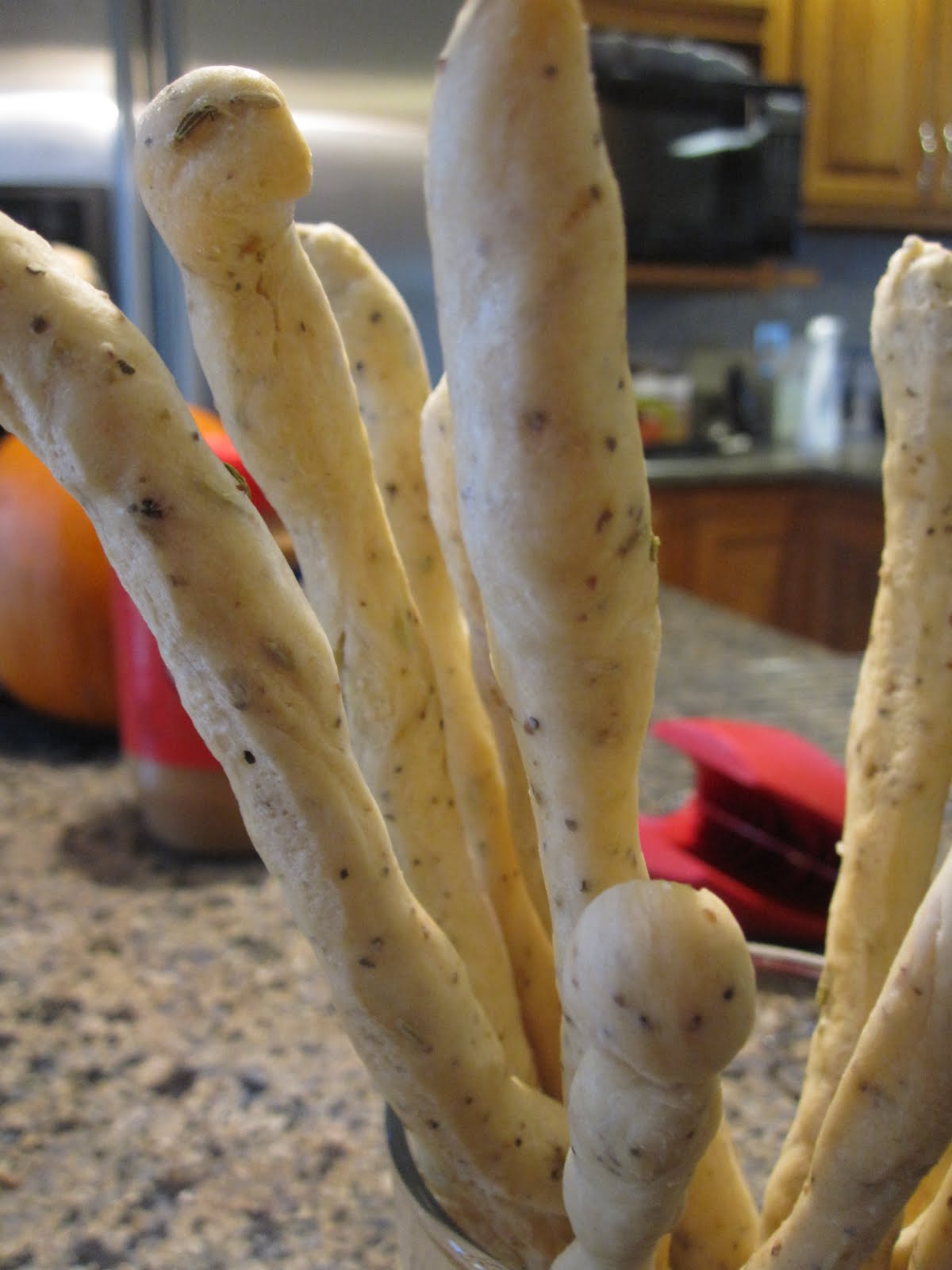 5 Bowls of Soup Black PepperFennel Breadsticks