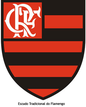 Escudo tradicional do Futebol do Flamengo