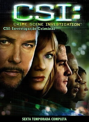 CSI: Investigação Criminal - 6ª Temporada Completa - DVDRip Dual Áudio