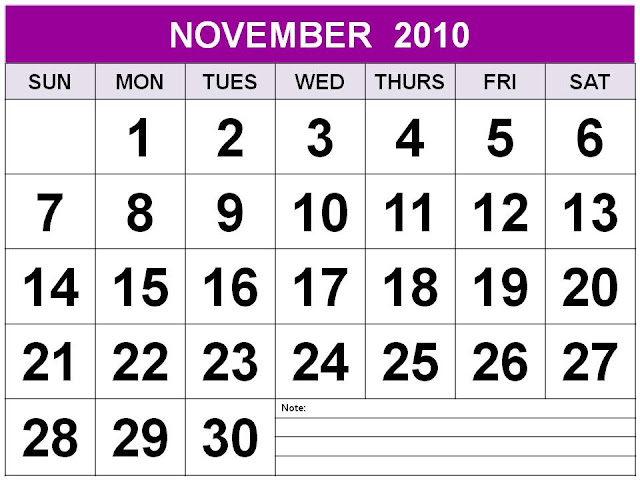 november 2010 calendar. november 2010 calendar
