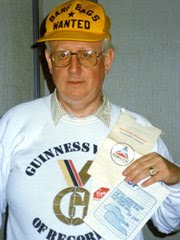 Niek Vermeulen - Guinness World Record Holder for the largest collection of air sickness bags