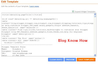 Best Way to Add Meta Tags to Blogger Blogspot Blog