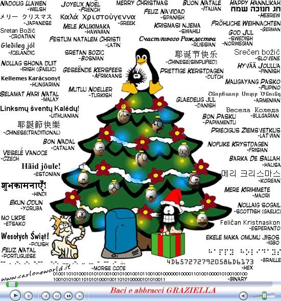 Auguri Di Natale In 4 Lingue.Il Filo Che Crea Buon Natale In Tutte Le Lingue Del Mondo