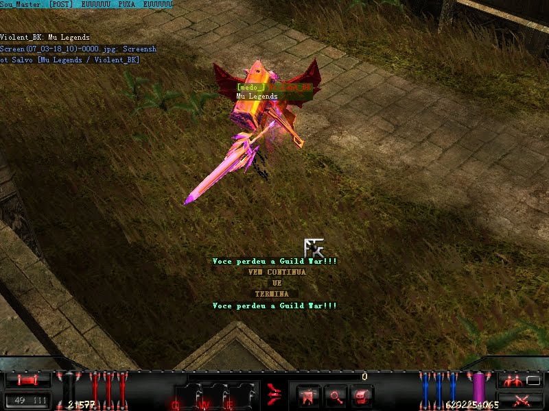 Viciadinho de Mu Online o seu Blog