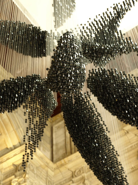 Of Spring And Summer Swarm Chandelier By Zaha Hadid This Beautiful Sculpture Is Called Swarm Chandelier And Designed By The Architect Zaha Hadid It Hanging From Ceiling At Victoria Albert