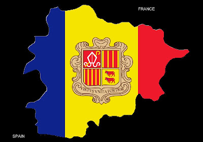 FLAGS AND COAT OF ARMS: ANDORRA,Principality of Andorra,Principat d'Andorra