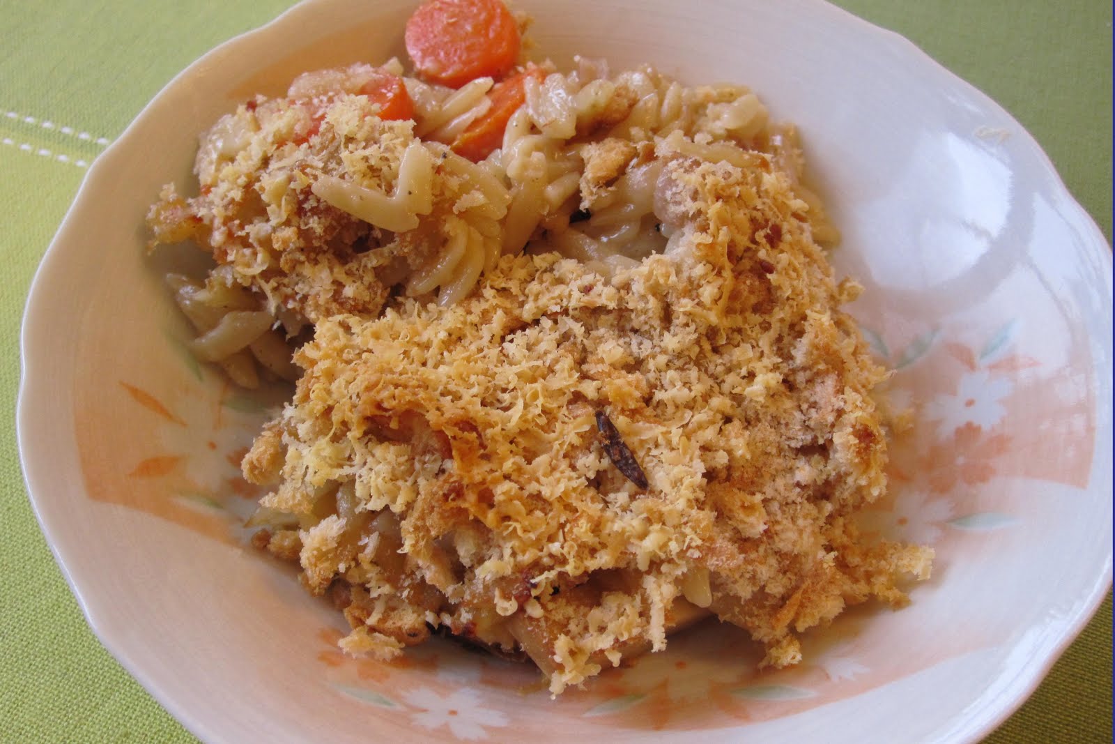 My Alternative Career Baked Orzo with Fontina