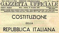 LA COSTITUZIONE DELLA REPUBBLICA ITALIANA