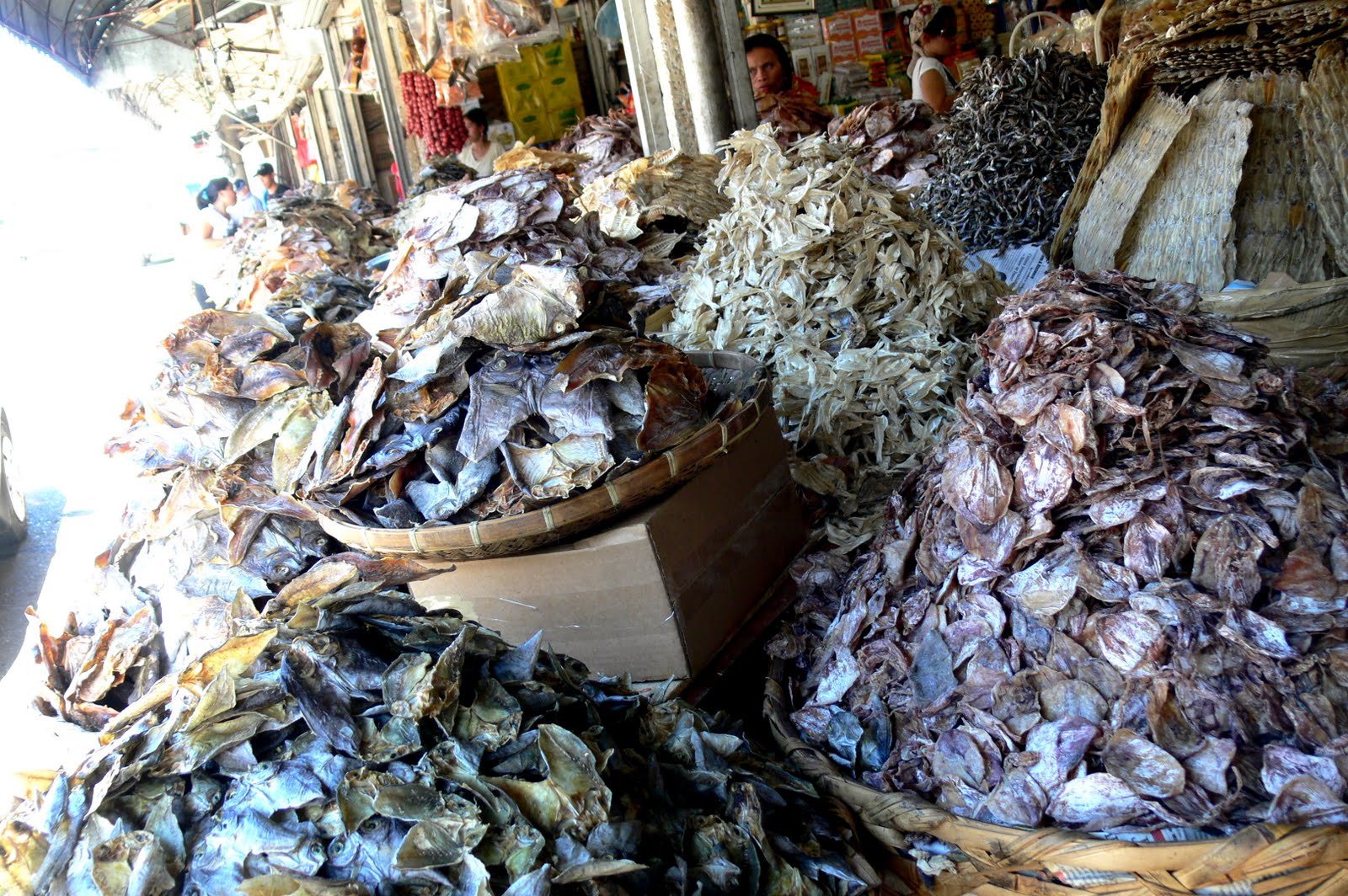Visit to Taboan, Cebu. The Dried Fish Market
