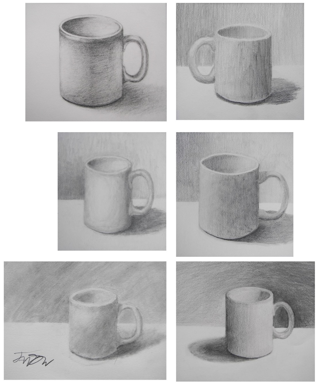 The Rolling Artroom Beginning DrawingMugs