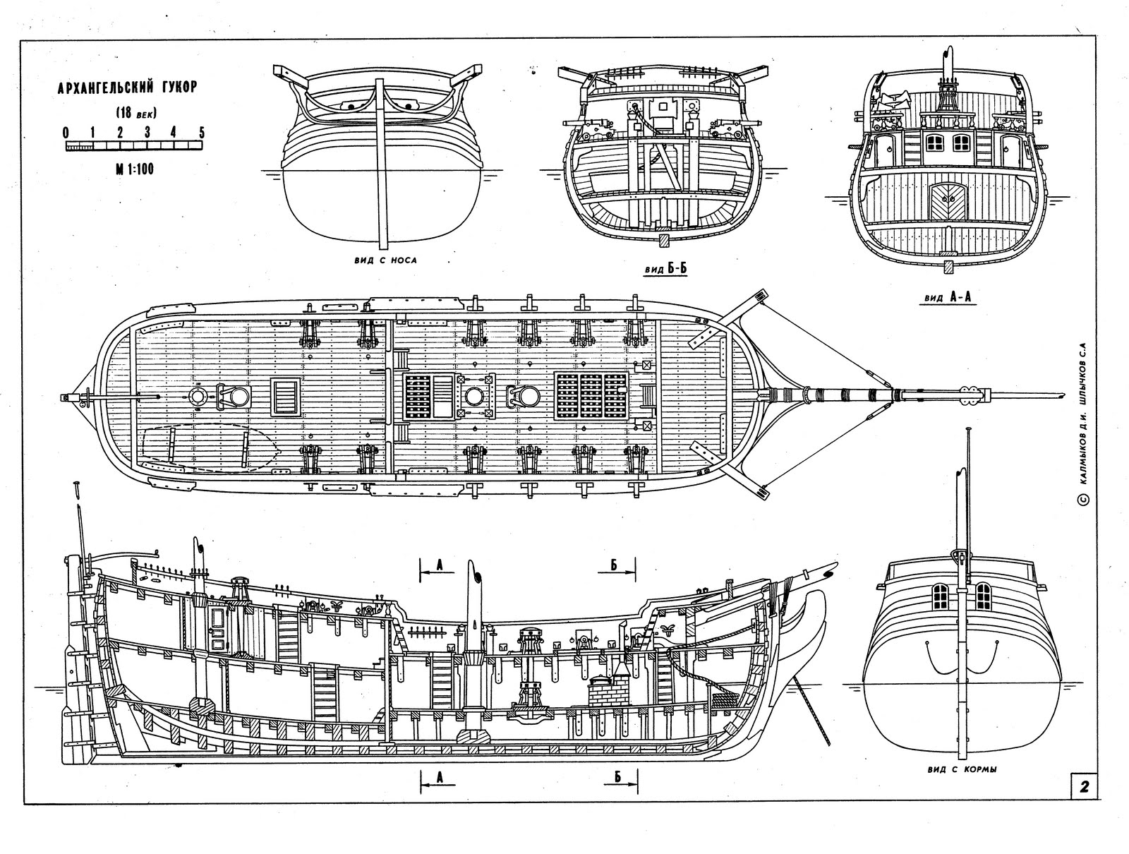 Free Model Ship Plans Blueprints