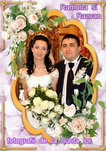 Ramona  si  Razvan  - Fotografii  de la nunta