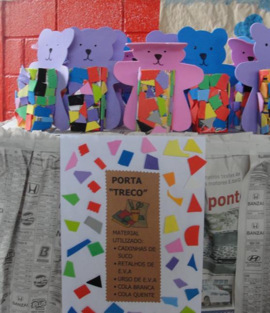 EDUCAÇÃO INFANTIL: FEIRA DE CULTURA: " A arte de brincar com sucatas"