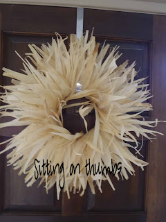 Iron Violet Designs: Corn Husk Wreath