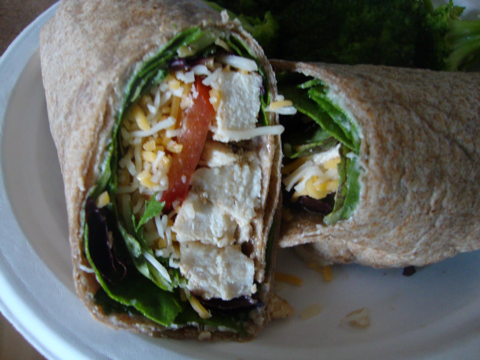Good Food Good Fun Zesty Garlic Chicken Wraps