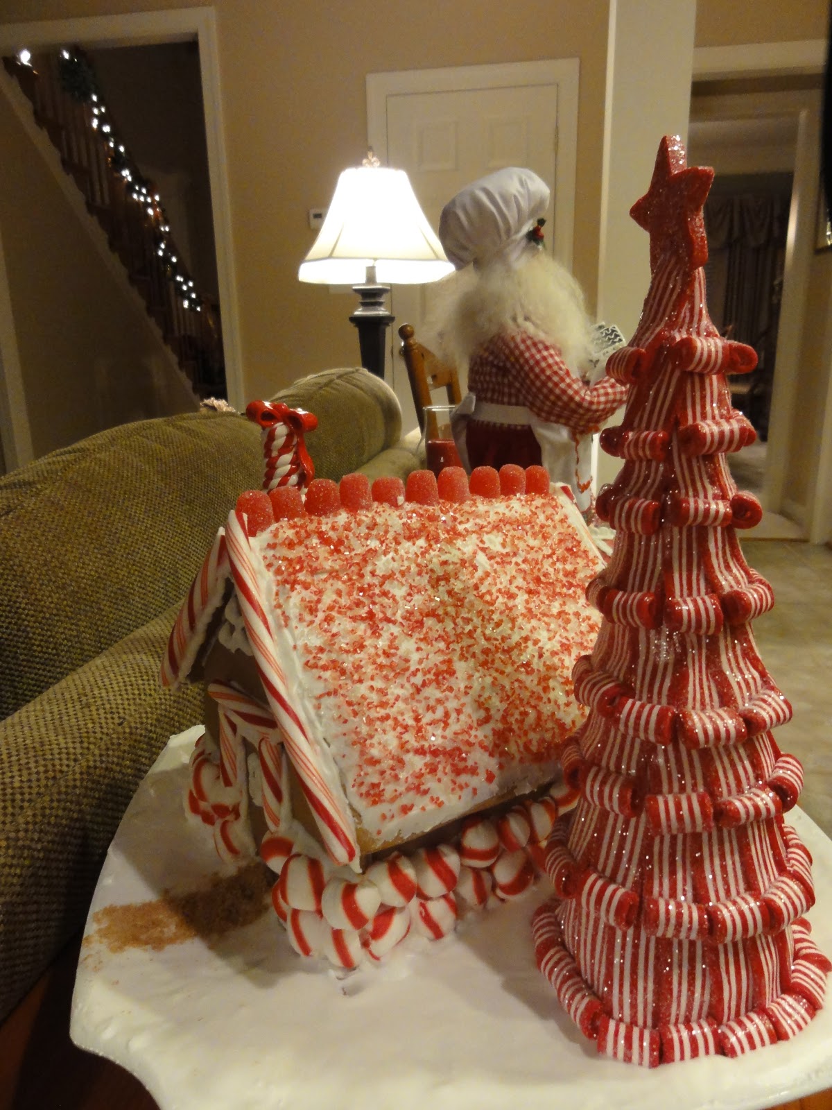 Holidays at the Harris Home Peppermint Kitchen