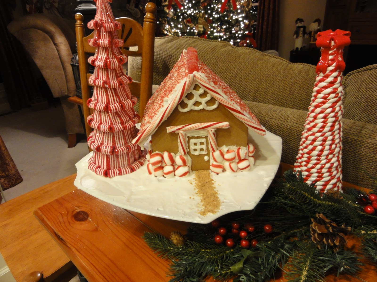 Holidays at the Harris Home Peppermint Kitchen