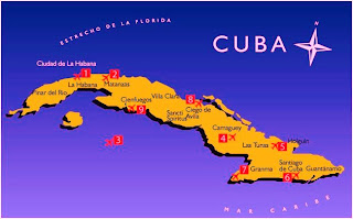 cuba: AEROPUERTOS DE CUBA - CUBA AIRPORTS- AEROPORTI DI CUBA