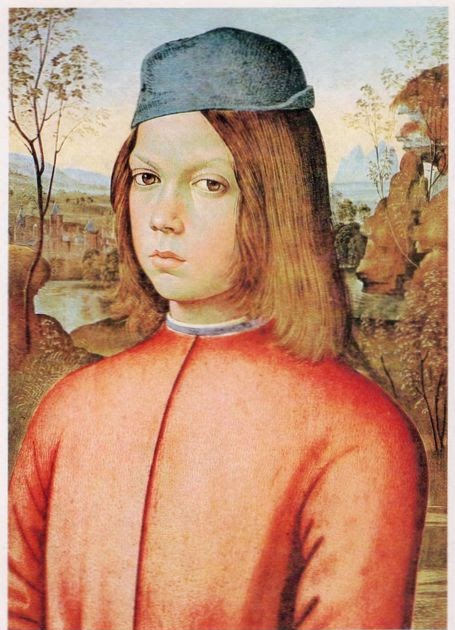 Мальчик в голубом картина пинтуриккио