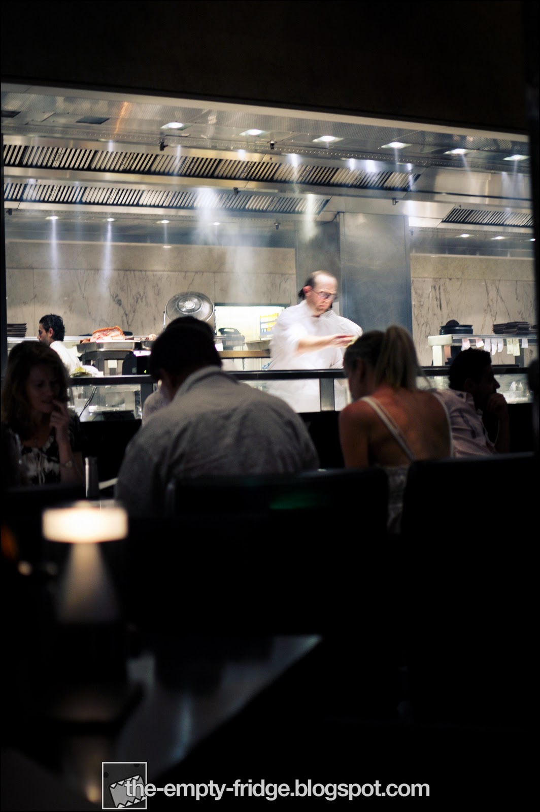 The Empty Fridge. Rockpool Bar and Grill, Sydney CBD