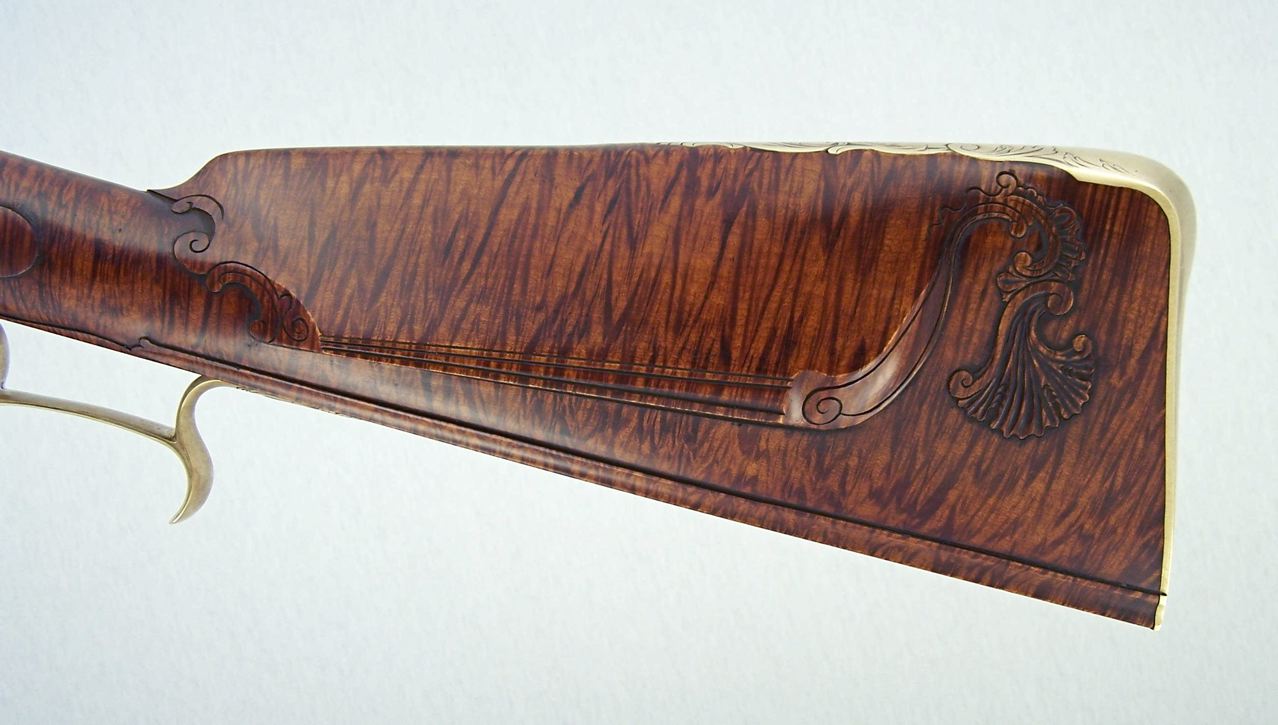 Advice? Tiger Maple Rifle Stock -- Staining and Finishing to Resemble ...