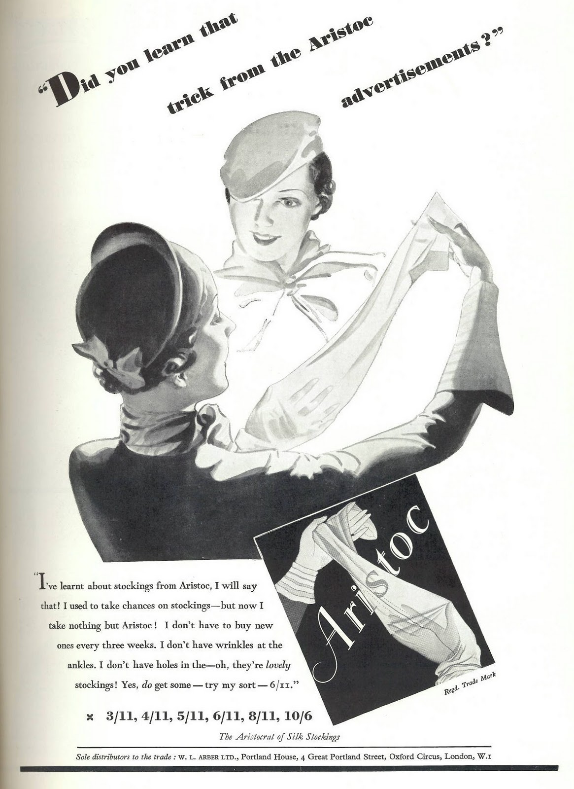 *FREEDOM* History of Hosiery Advertising
