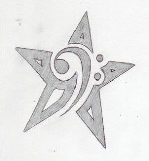 Nice Star Tattoos Design With Image All Star Tattoo Designs Picture 8