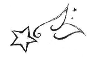 Nice Star Tattoos With Image Tattoo Designs Especially Wings Star Tattoo Picture 5