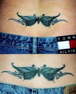 Nice Butterfly Tattoos With Image Butterfly Tattoo Designs For Female Butterfly Lower Back Tattoo Picture 3