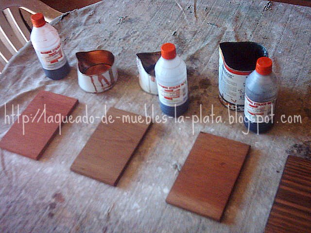 Como teñir un mueble de madera antes de barnizar o lustrar | Como