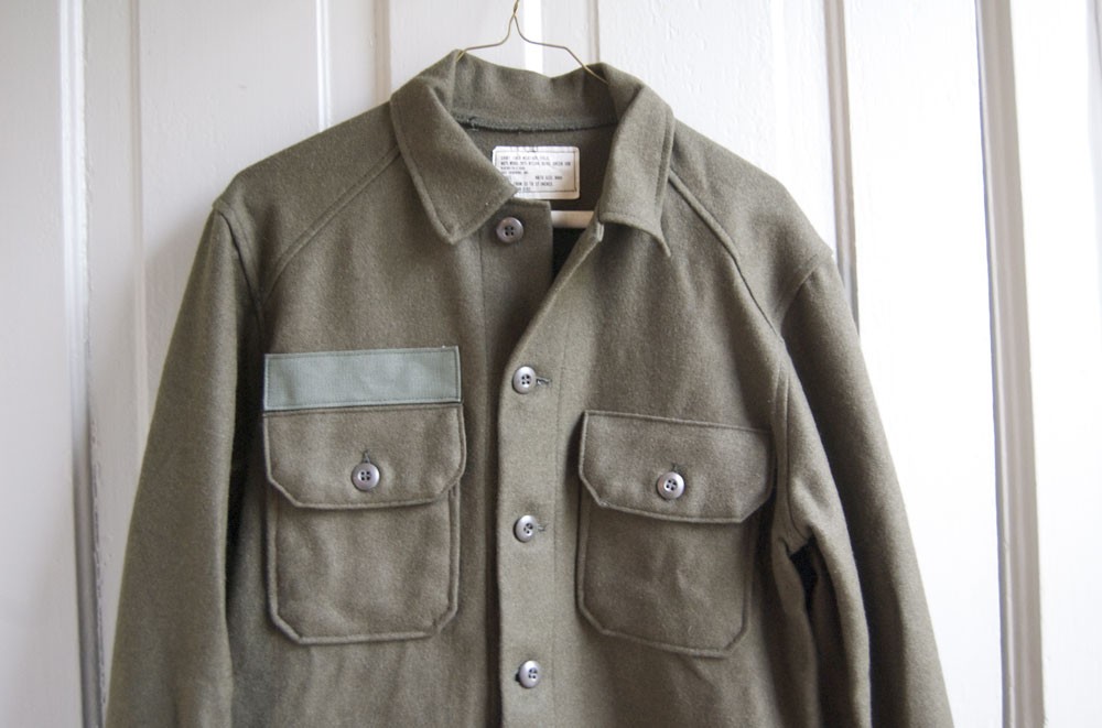 Trade Brigade: Military Overshirt//Field & Cold Weather//Wool