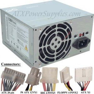 Electronics Technology: ATX Power Supply Connector-Pinouts Diagram