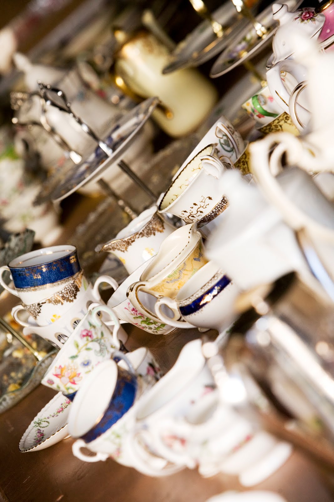 The Wedding Daze Bespoke Wedding & Event Planners Vintage Crockery