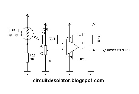 Circuit Desolator: Simple Analog Comparator Circuit using lm311