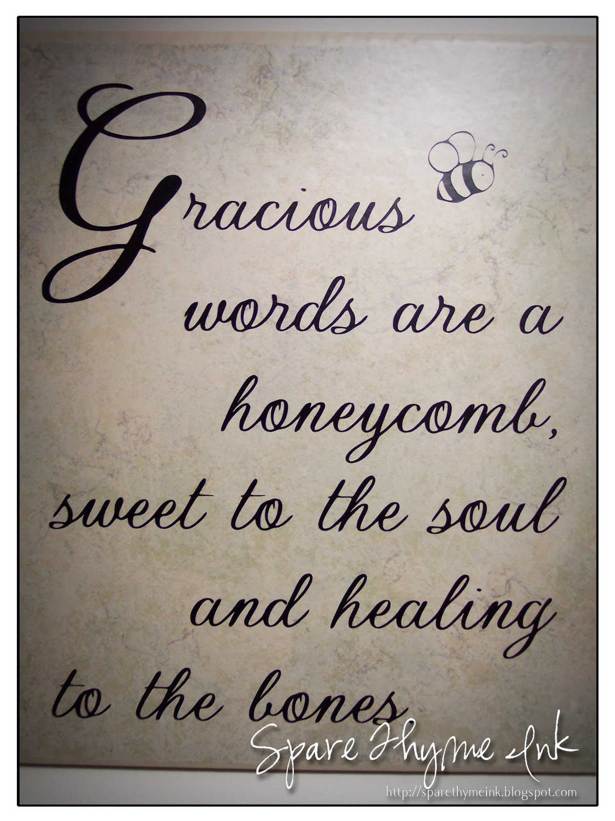 Spare Thyme Ink Pay It Forward Project 2 Gracious Words Tile