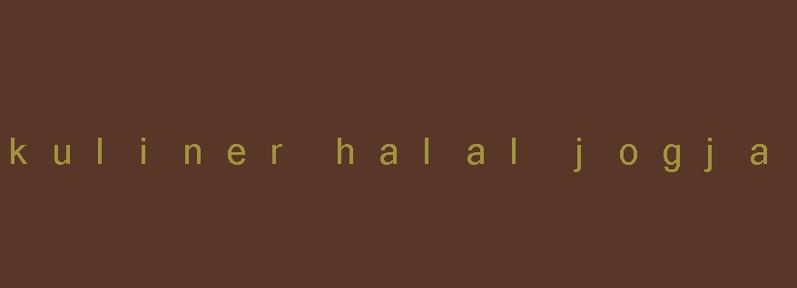 kuliner halal jogja