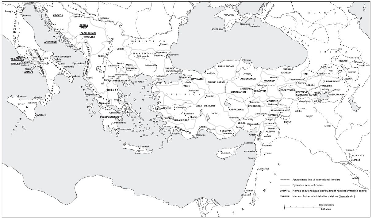 ehomo religiosus Χάρτες της Βυζαντινής αυτοκρατορίας 400 & 1050 ΚΧ