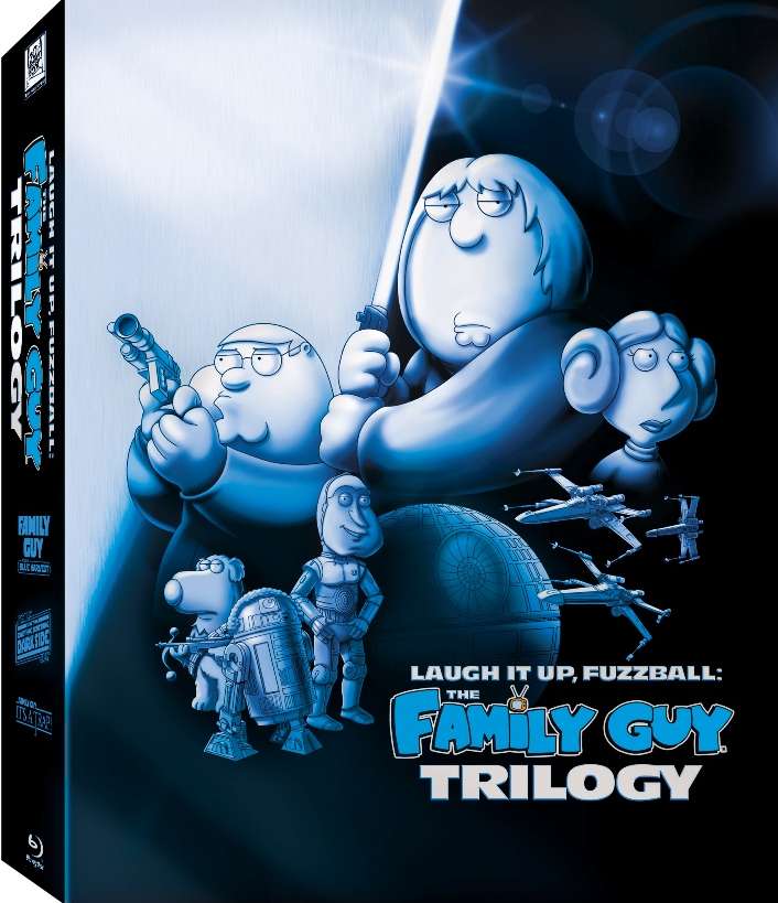 Laugh It Up, Fuzzball: The Family Guy Trilogy (It's a Trap! / Blue Harvest  / Something, Something, Something, Darkside) [Blu-ray]