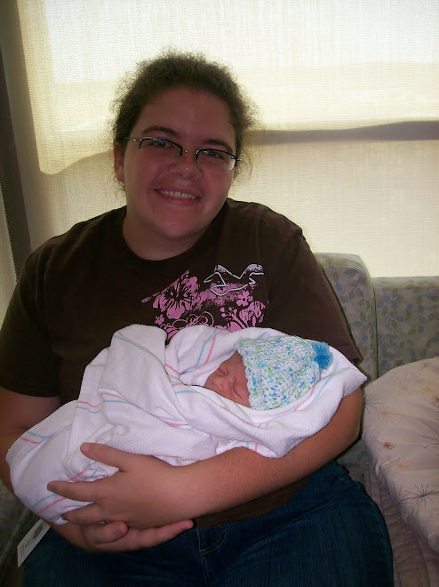 Aunt Amy and baby Aiden