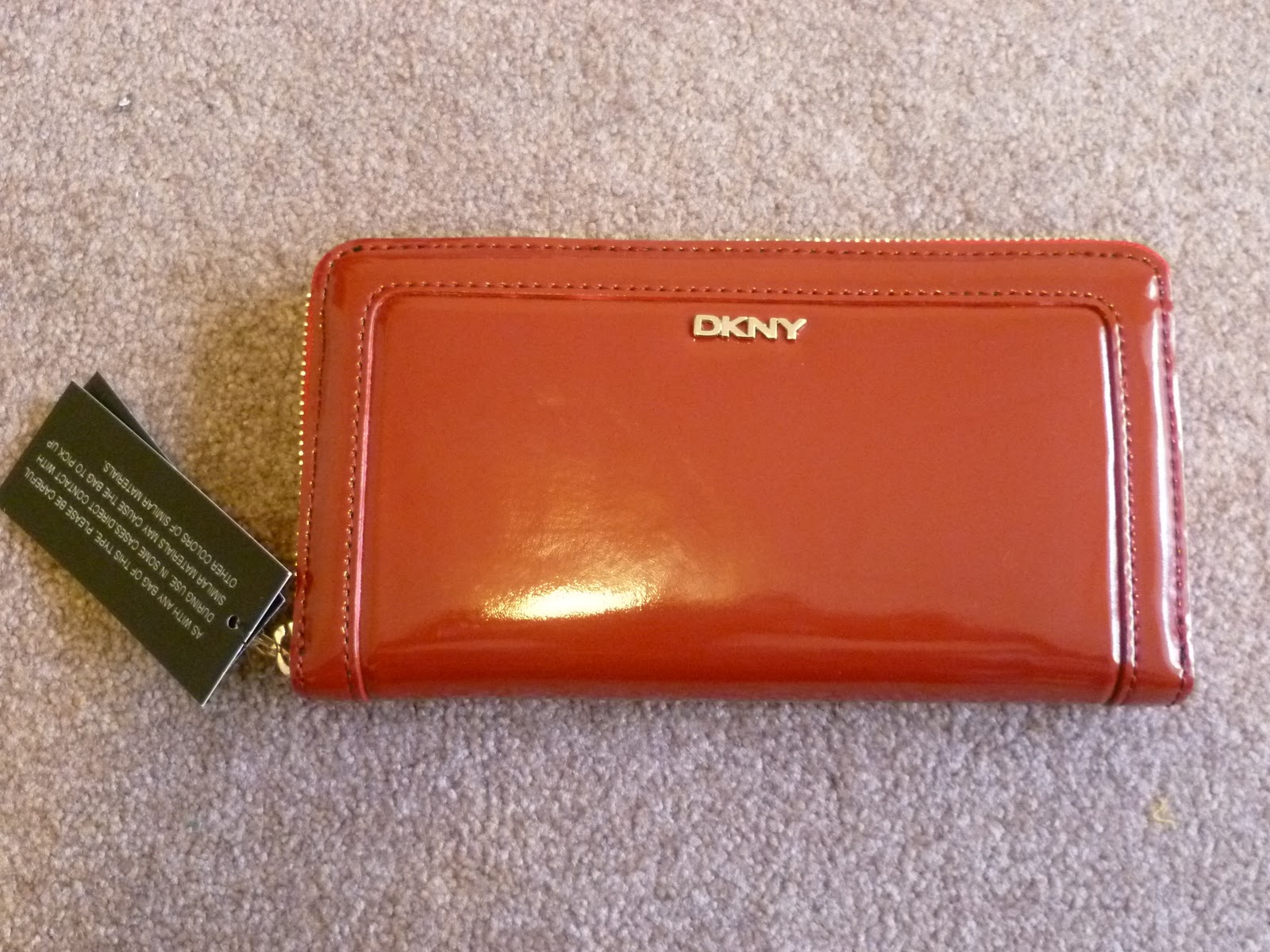 Uncle Sam's Boutique DKNY Large Zipper Wallet