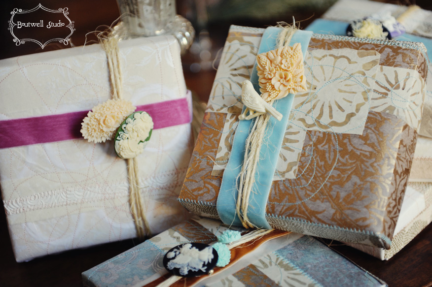 Gift Packaging Ideas Cameo Pendant Wrapping