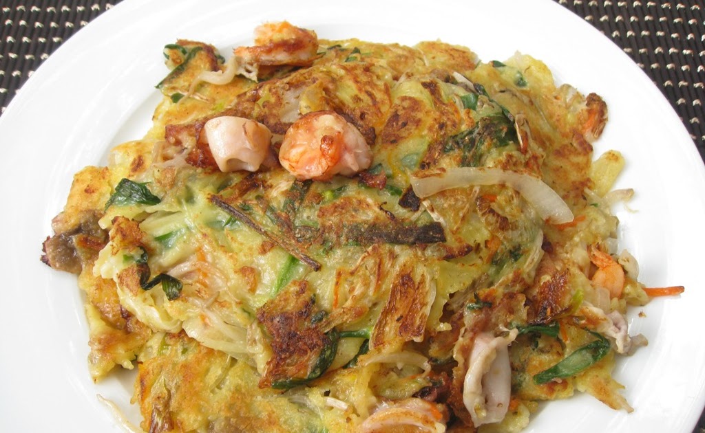 My Asian Kitchen Korean Seafood Pancake Haemul Pajeon