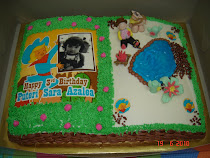 Open-book-cake with cowboy theme