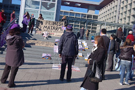 INSTALACIÓN FEMINISTA AUTÓNOMA POR ANA, EN CENTRO DE JUSTICIA