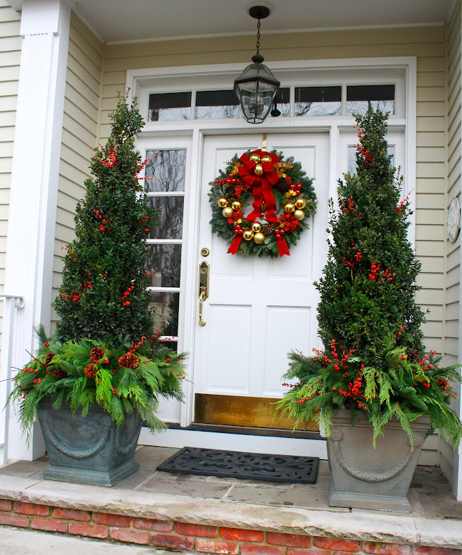 flores del sol: christmas container plantings