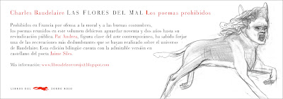 Presentación de LAS FLORES DEL MAL editado por Libros del Zorro Rojo