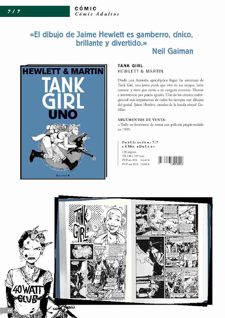 Tank Girl - Jamie Hewlett - Alan Martin - Ediciones B