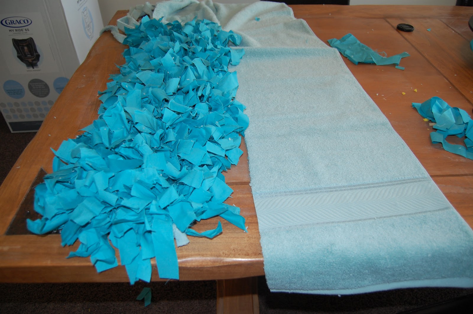 Furniture Fix Shag Rug Tutorial