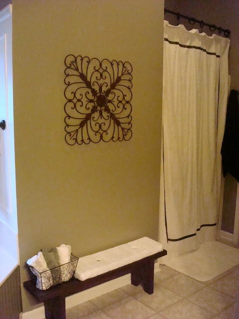 DIY shower curtain